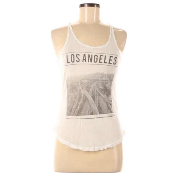 Brandy Melville Tops Brandy Melville Los Angeles Tank Poshmark